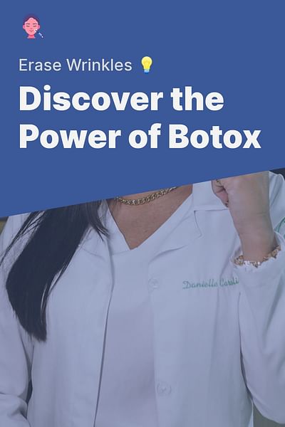 What is Botox and filler treatment?