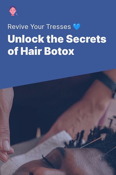 What Is Hair Botox 0240